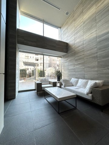 新宿区早稲田鶴巻町の賃貸マンションのロビー