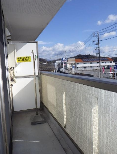 オーシャンビュー音戸のバルコニー