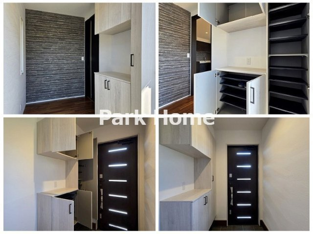 高知市一ツ橋2丁目-6号地　新築戸建ての玄関|2025.8月：建築中