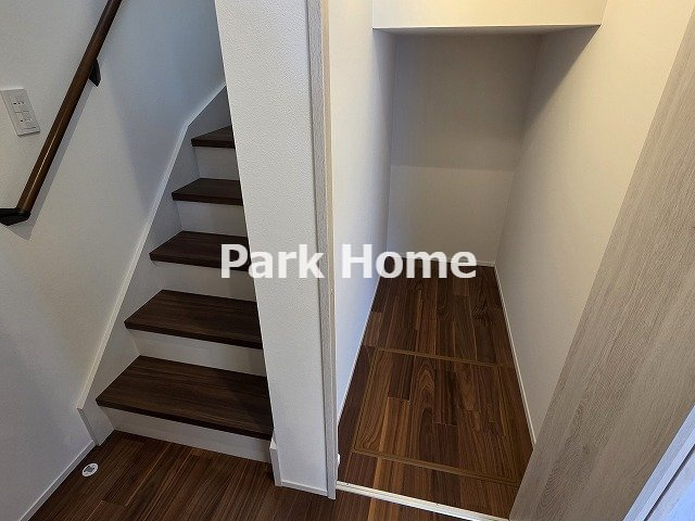 高知市一ツ橋2丁目-6号地　新築戸建ての収納|2025.8月：建築中