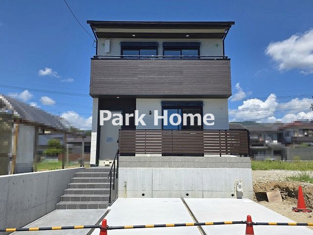 高知市一ツ橋2丁目-6号地　新築戸建ての外観|2025.8月：建築中