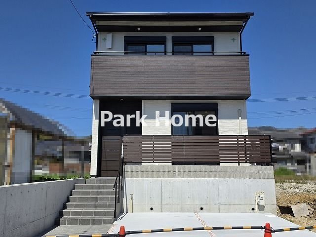 高知市一ツ橋2丁目-6号地　新築戸建ての外観|2025.8月：建築中