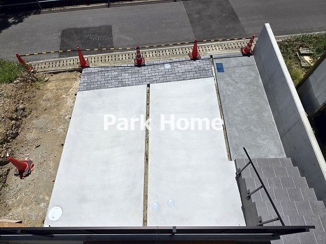 高知市一ツ橋2丁目-6号地　新築戸建ての駐車場