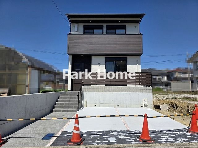 高知市一ツ橋2丁目-6号地　新築戸建ての外観|2025.8月：建築中