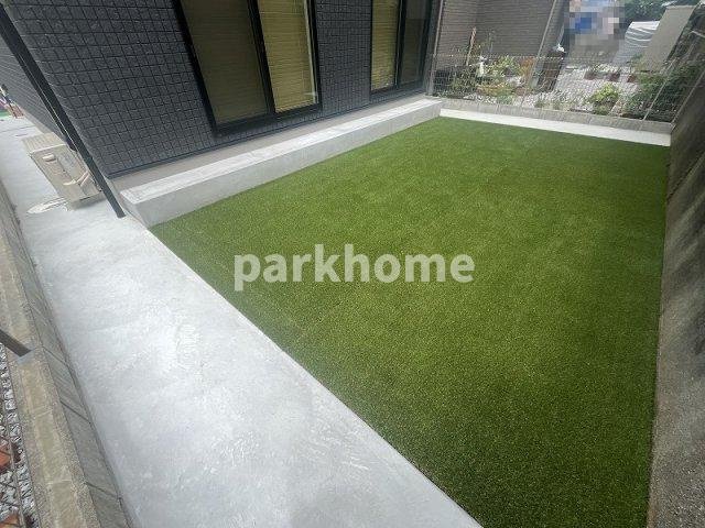 いの町枝川　新築戸建ての庭