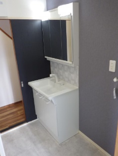 【洗面所】 | 高崎市上中居町中古住宅