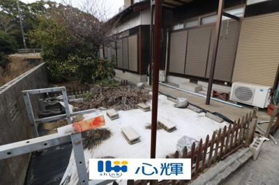 【庭】 | 南竜王町2階建（土地93坪）