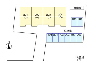 【駐車場】 | スプリングヒルＢ