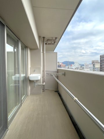 アルファスマート光駅のバルコニー