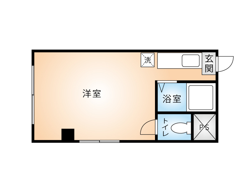 ラウンドハイツの間取り