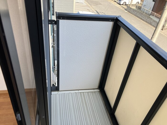 グリーンヒルズＨ棟のバルコニー