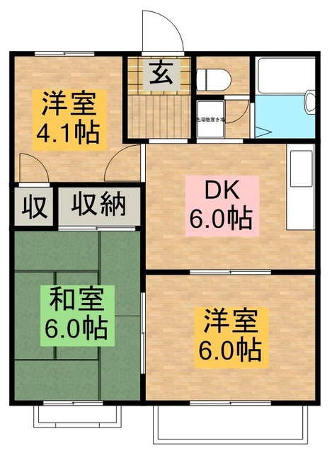 メゾン楠の間取り