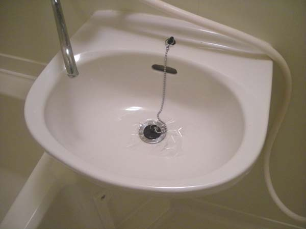 メゾン楠の洗面所|広い洗面スペース