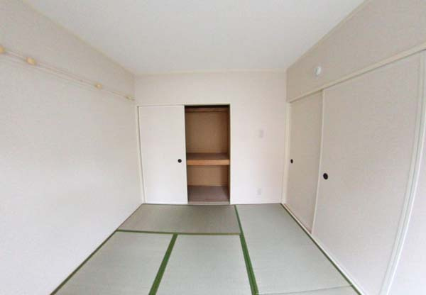 メゾン楠の収納|落ち着いた雰囲気の和室付きです