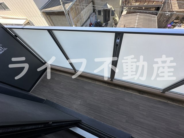 グランパセオノースのバルコニー