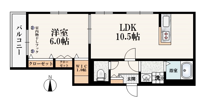 ベルーガの間取り
