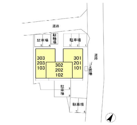 Solvitaの区画図