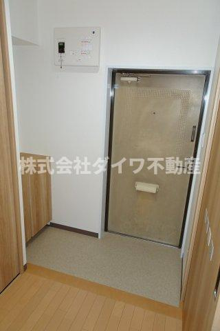 シャンボール康生の玄関