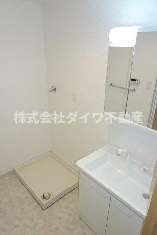 シャンボール康生の洗面所