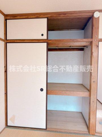 善根寺町5丁目中古戸建の収納|たっぷりとした収納スペースです
