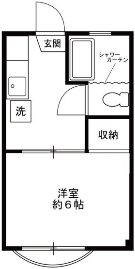【間取り】 | 茶乃木コーポラス