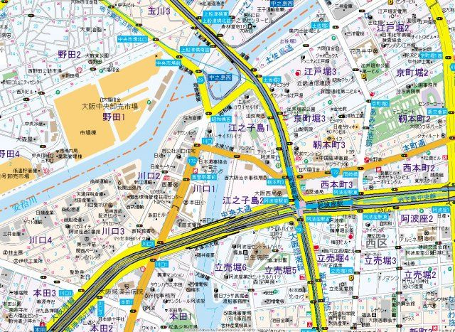 【地図】 | シャルマンフジ阿波座イースト