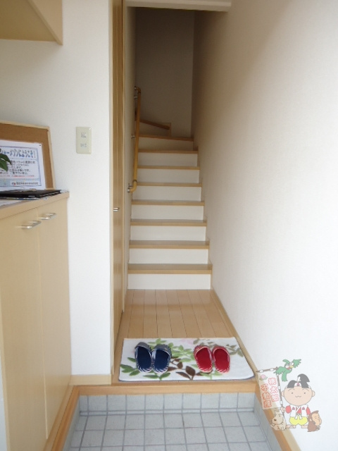 レジデンス原尾島　Ｄの玄関