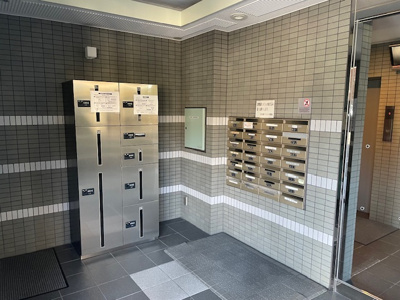 【その他共用部分】 | 枚方公園ガーデンハウス | ポスト・宅配ボックスです