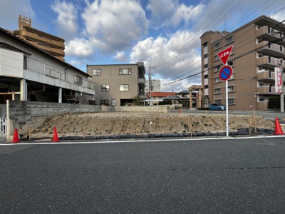 【前面道路含む現地写真】 | 【土地】福岡市南区三宅3丁目 A号地
