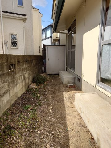 宝塚市中州１丁目戸建の庭