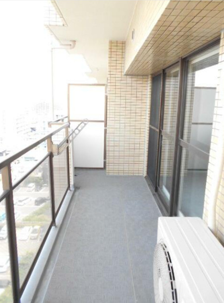 ラミアール西船橋のバルコニー