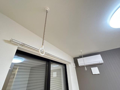 【内装】 | サンクチュアリ | 室内干し（イメージ）