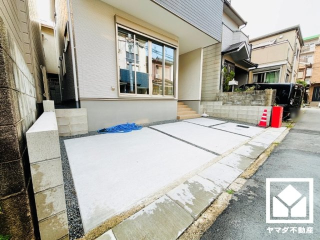 南区久世上久世町　5期1号地の駐車場