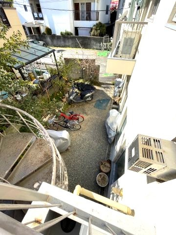 レジデンス摂津（分譲賃貸）のその他共用部分|駐輪スペースです