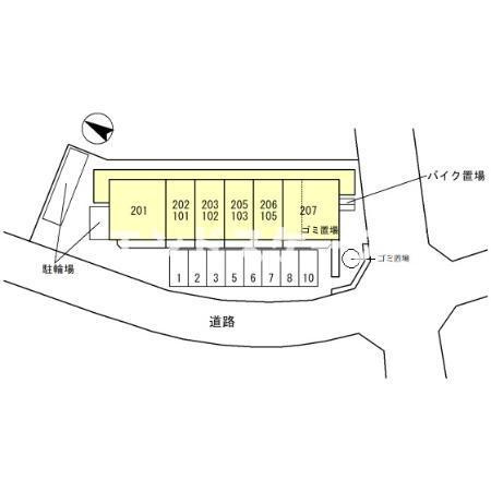 グラン・ルポ高崎の区画図|高崎、前橋、伊勢崎エリアのお部屋探しはエンドスケープまで！お客様の理想お聞かせ下さい♪
高崎、前橋エリアのお部屋探しはエンドスケープまで！お客様の理想お聞かせ下さい♪