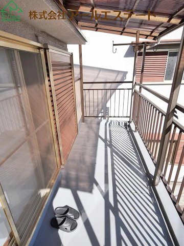 加古川市野口町野口　　中古戸建のバルコニー