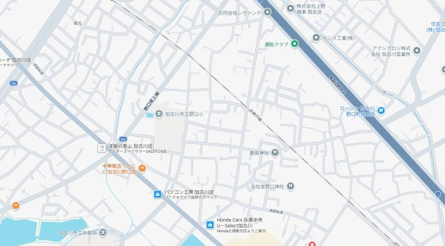 加古川市野口町野口　　中古戸建の地図