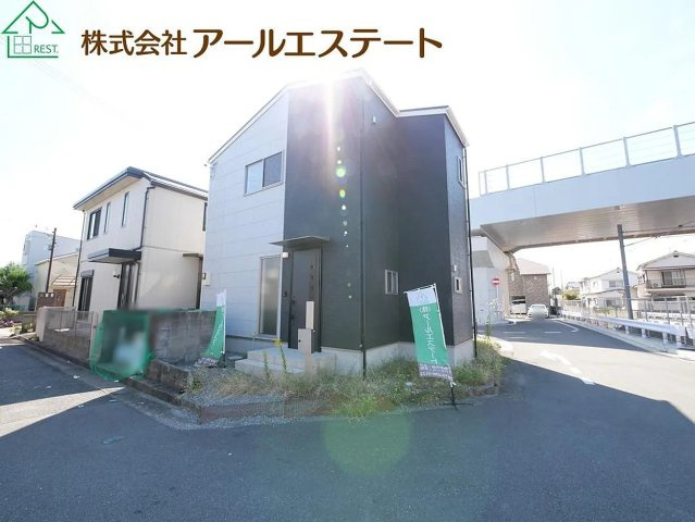 加古川市加古川町中津　　JR加古川線「日岡駅」徒歩15分の前面道路含む現地写真