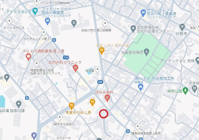 加古川市尾上町池田　　山陽電鉄「浜の宮駅」徒歩15分の地図