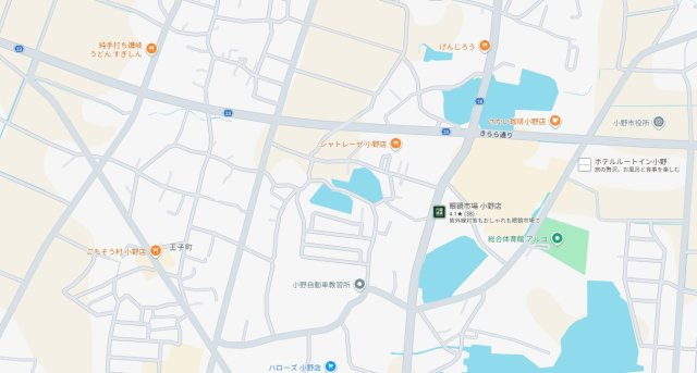 小野市王子町　　神戸電鉄粟生線「葉多駅」徒歩13分の地図