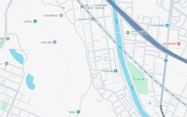 高砂市北浜町牛谷　　JR「曽根駅」徒歩17分の地図