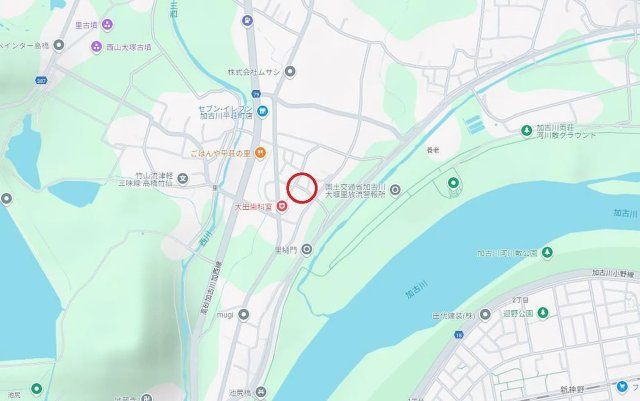 加古川市平荘町里　　売土地の地図