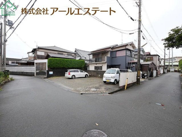 加古川市加古川町備後　　売土地の前面道路含む現地写真