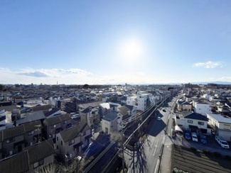 【展望】 | 陽当たり抜群の南向きバルコニーはお洗濯が乾かない心配も減りそう。