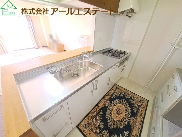 万葉ハイツ東加古川　　山陽電鉄「別府駅」徒歩18分のキッチン