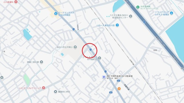 ライオンズマンション東加古川　　JR「東加古川駅」徒歩14分の地図