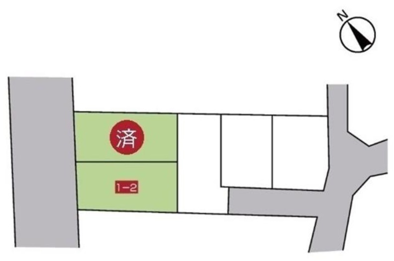 加古川市平岡町一色西2丁目　　山陽電鉄「別府駅」徒歩17分の区画図