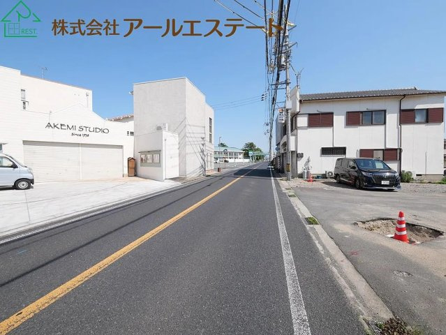 加古川市尾上町池田　　山陽電鉄「尾上の松駅」徒歩13分の前面道路含む現地写真