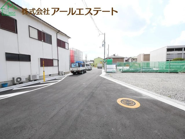 加古川市尾上町池田　　山陽電鉄「尾上の松駅」徒歩13分の前面道路含む現地写真