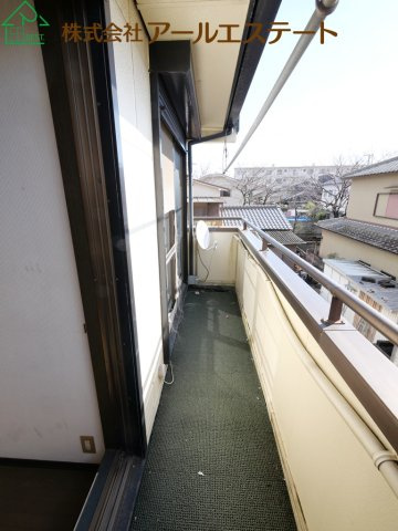 高砂市米田町米田　　JR「宝殿駅」徒歩18分のバルコニー